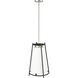 Milroe 1 Light 14 inch Brushed Nickel Indoor Pendant Ceiling Light